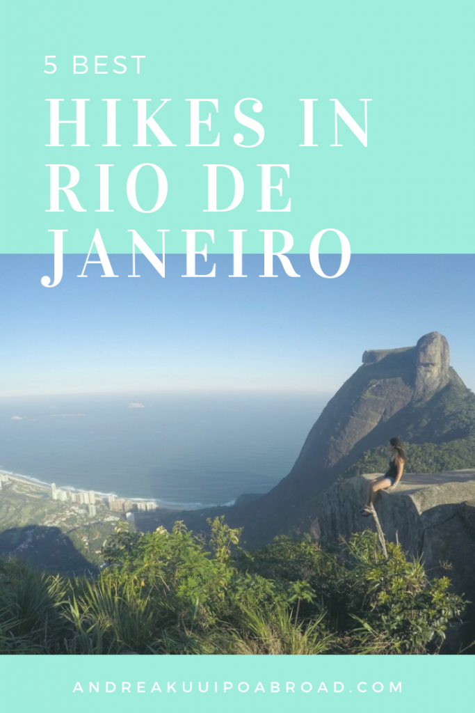 Rio de Janeiro is an amazing place to hike. Read about the 5 best hikes in rio de janeiro. #brazil #riodejaneiro #hiking #southamerica