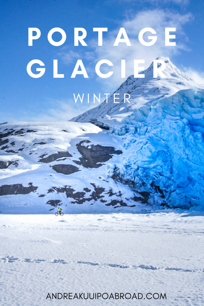 How to see Portage Glacier during winter in Alaska