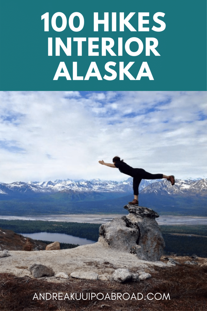 If you're looking for a hiking challenge that'll help you discover Alaska's hidden gems, you need to check out the new Interior Alaska 100 Hikes Challenge. Interior Alaska 100 Hikes Challenge is a list of 100 hikes that you can check off as you complete them. You can use the hiking logbook and hiking journal to track your progress and document your outdoor adventures in Alaska. This is a great hikers gift for outdoor lovers.
