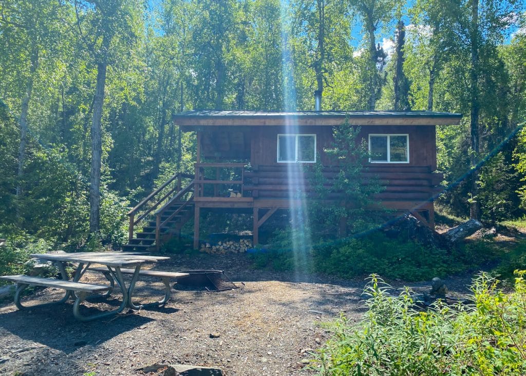 eklutna lake kokanee cabin