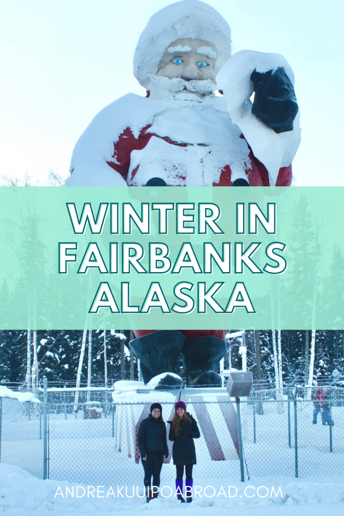 Best Things To Do in Fairbanks in winter in Alaska. Fairbanks is a great city to visit during winter months december, january, and february if you want to see the Northern Lights (aurora borealis), go dogsledding, visit the ice museum and other fun winter activities. #wintertravel #alaskatravel #fairbanks #arcticcircle