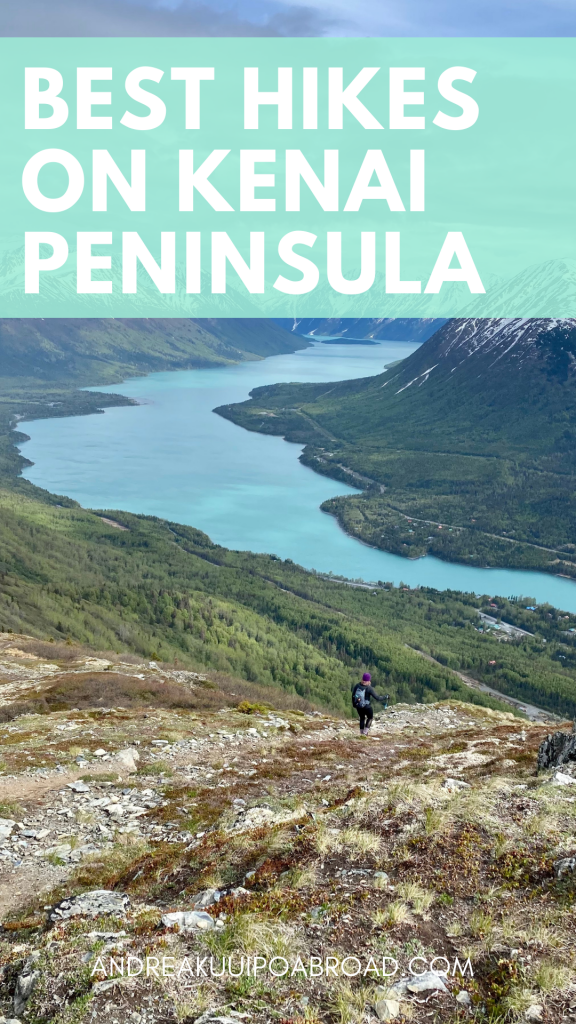 The Kenai Peninsula offers some of the best hiking trails in Alaska! Whether you visit Hope, Seward, Homer, Cooper Landing, Moose Pass or another city in this huge area south of Anchorage, you'll have access to plenty of outdoor adventures and hikes with views of glaciers, mountains, alpine lakes, and more.