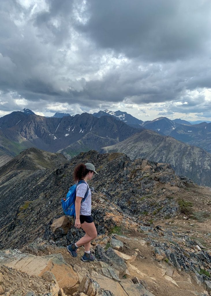 summit hikes in eagle river