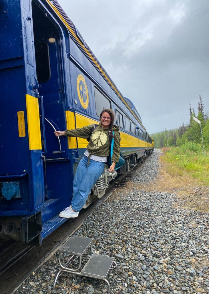 hurricane turn train talkeetna alaska railroad