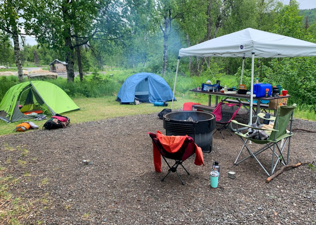 k'esugi ken campground tent site