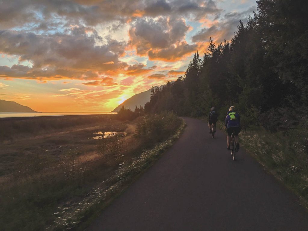 bike bird to gird trail turnagain arm