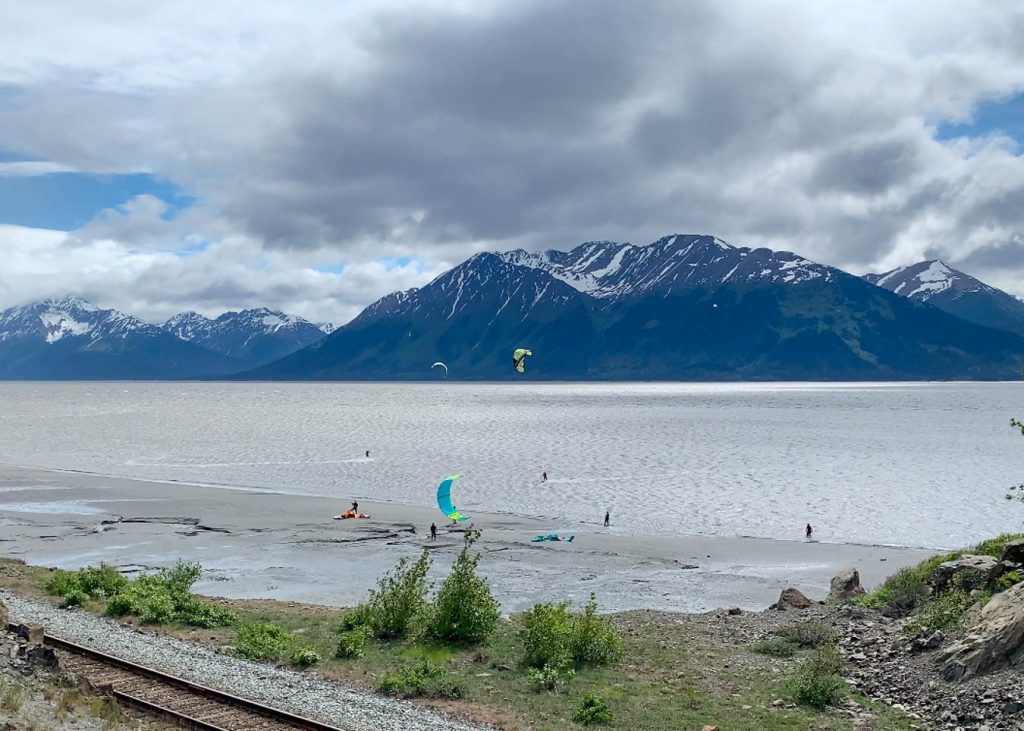 wind surfind turnagain arm anchorage