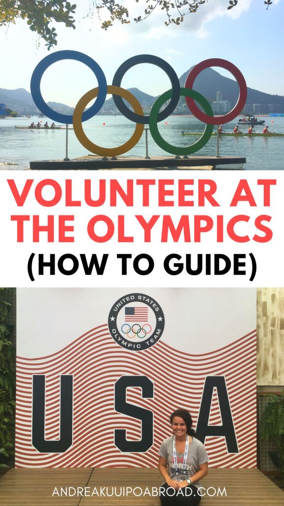 The chance to be a part of the Summer Olympics only comes every four years and the next opportunities to volunteer will be in Paris 2024 and LA 2028!
