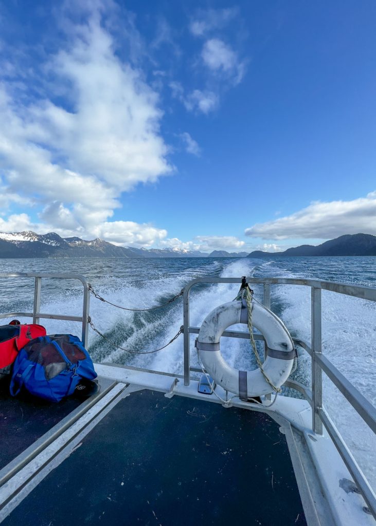 water taxi kenai fjords alaska