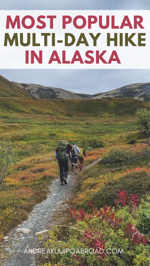 Plan a multi-day hiking and backpacking trip in Alaska. Backpacking Resurrection Pass in on the Kenai Peninsula from Cooper Landing to Hope. A 39-mile hike in Alaska with cabins, campsites, waterfalls, lakes, canoes, bears, and more.